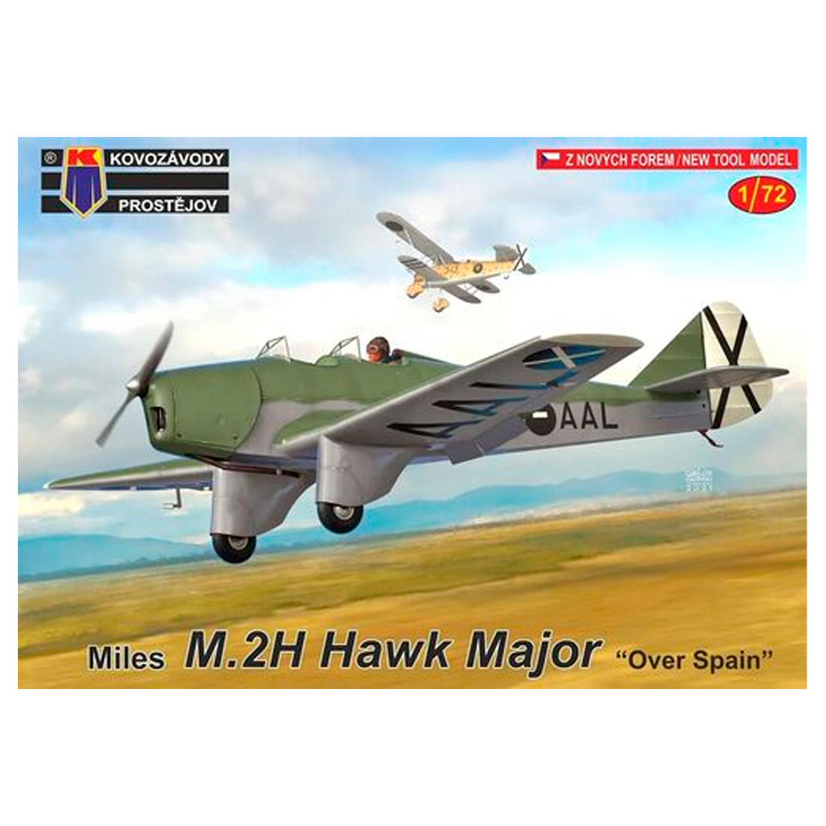 1/72 Miles M.2H Hawk Major „Over Spain“