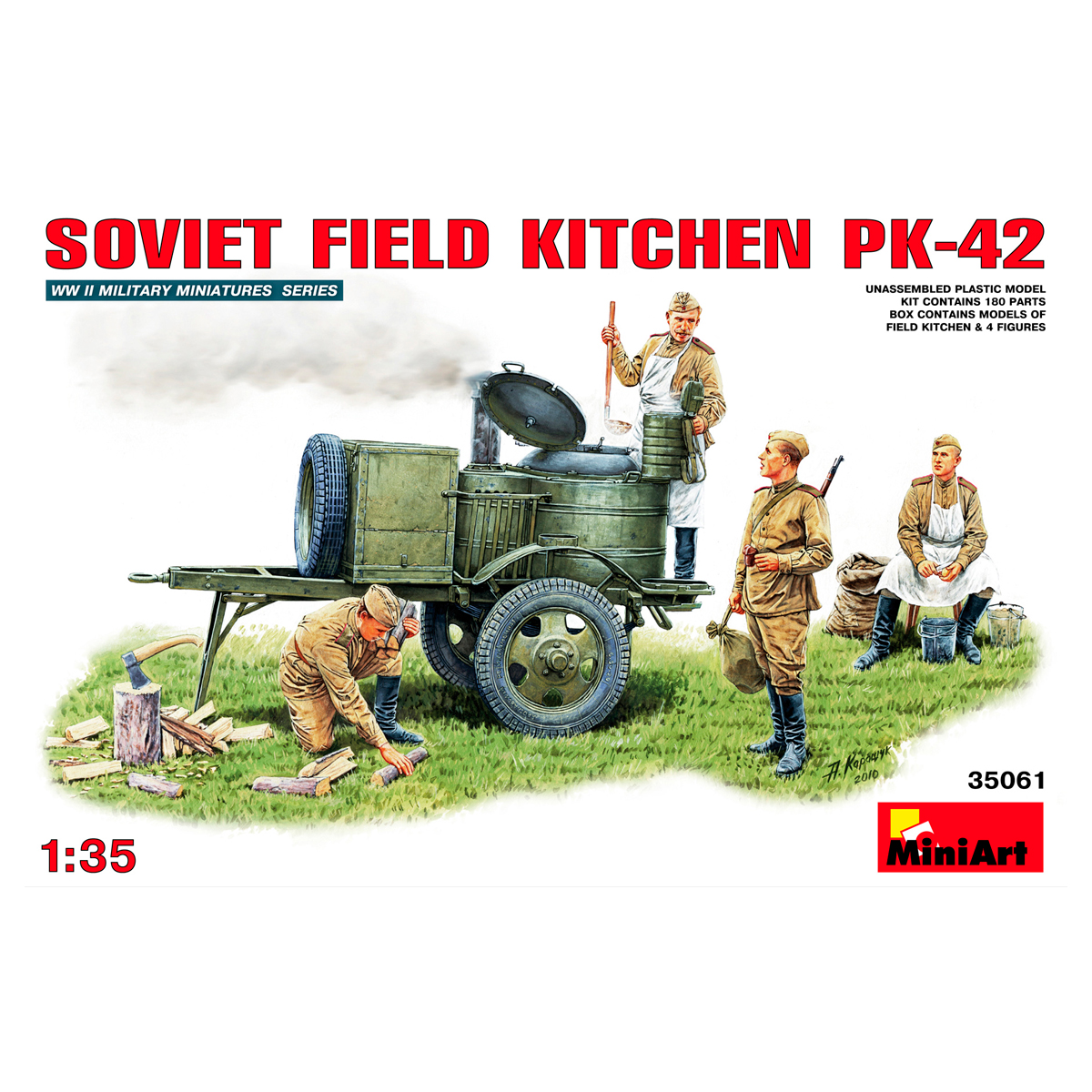 1/35 Soviet Field Kitchen KP-42