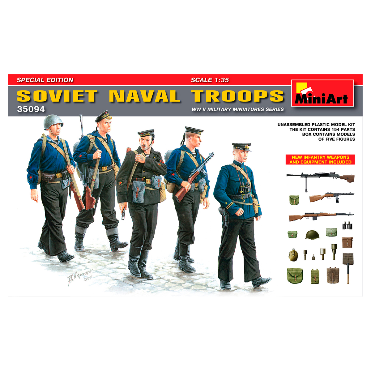 1/35 Soviet Naval Troops. Special Edition