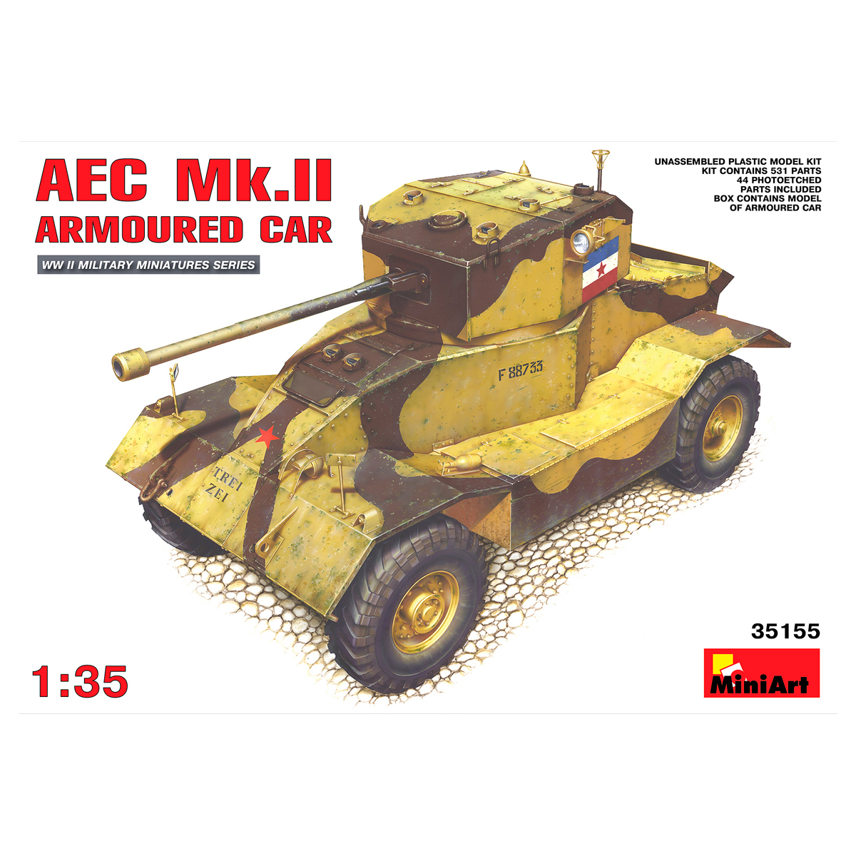 1/35 AEC Mk 2 Armoured Car