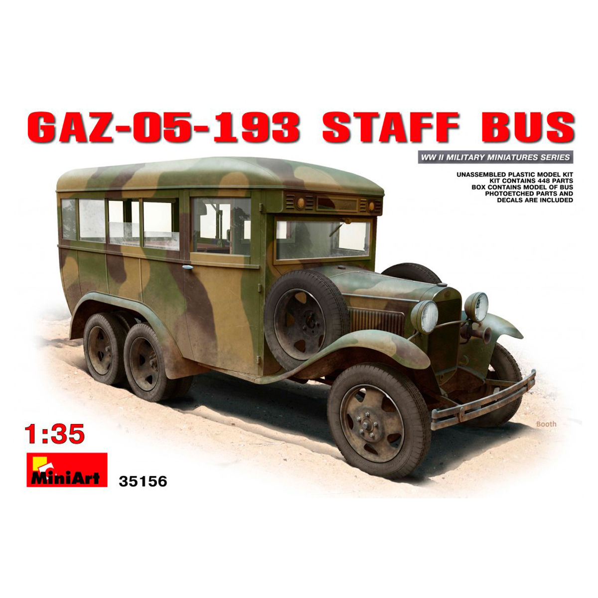 1/35 GAZ-05-193 Staff Bus