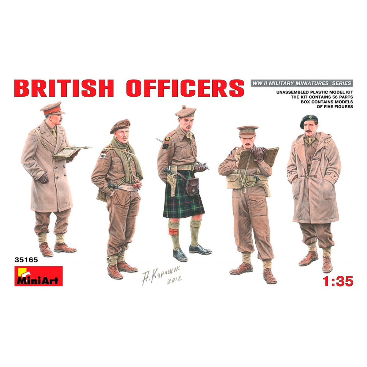 1/35 British Officers