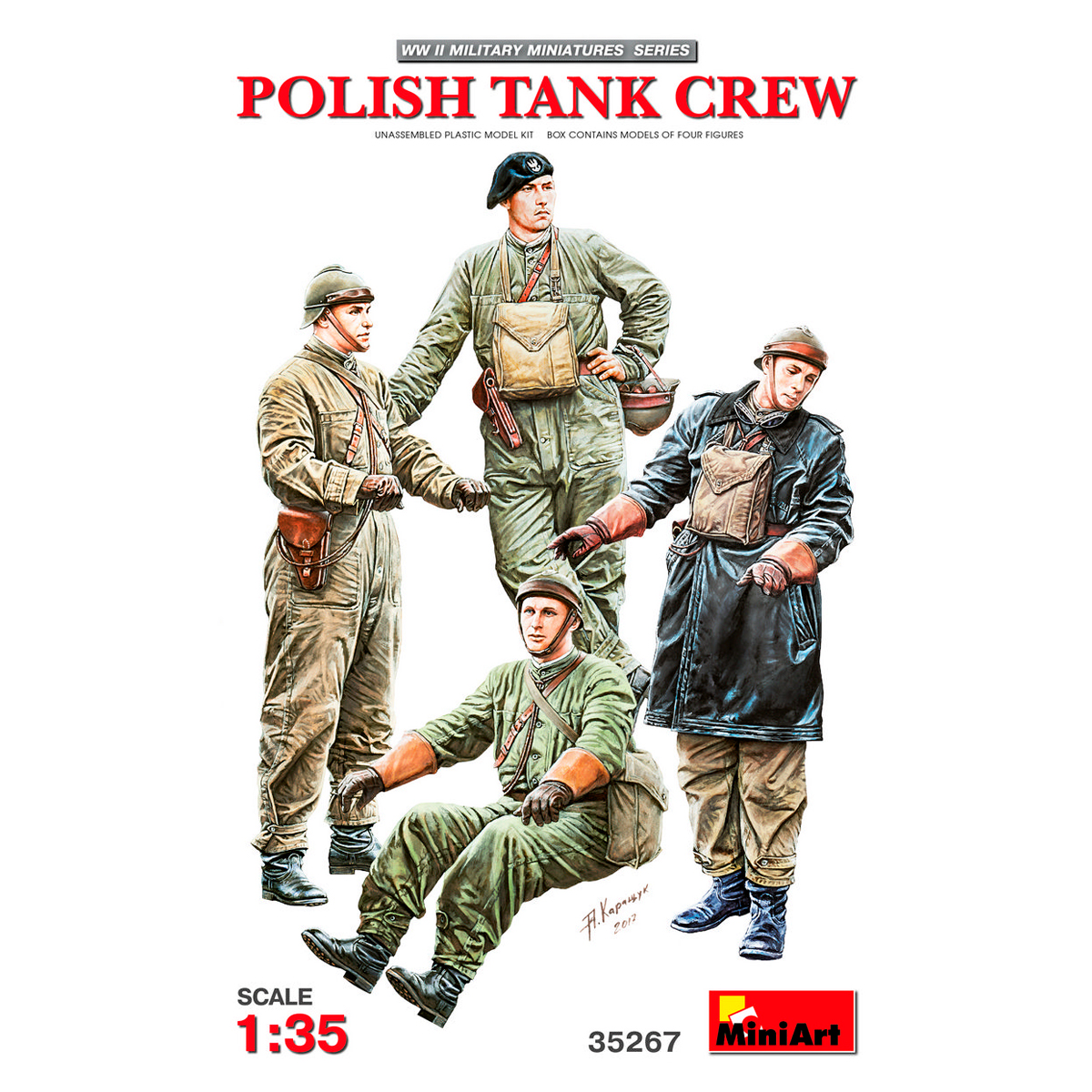 1/35 Polish Tank Crew