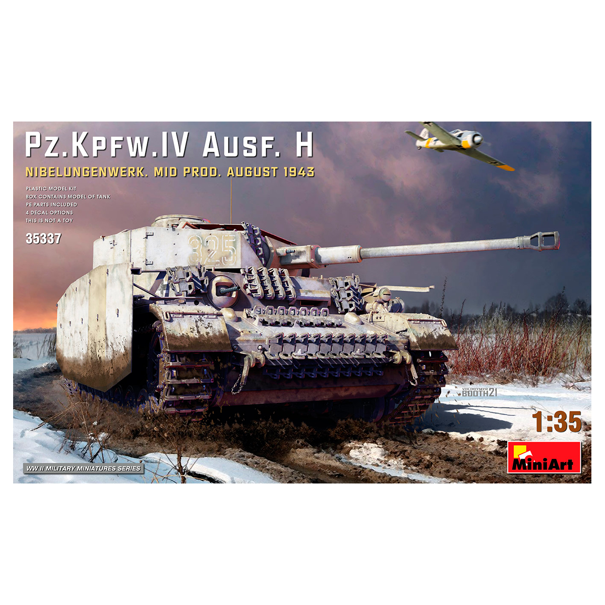 1/35 Pz.Kpfw.IV Ausf. H NIBELUNGENWERK. MID PROD. AUGUST 1943