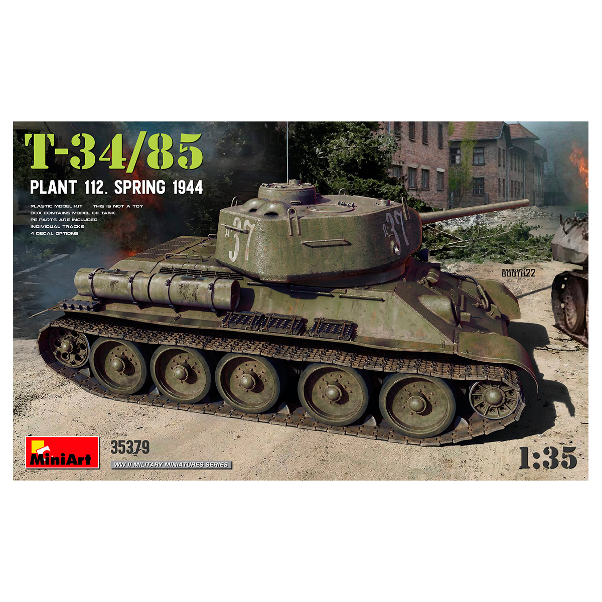 1/35 T-34/85 PLANT 112. SPRING 1944