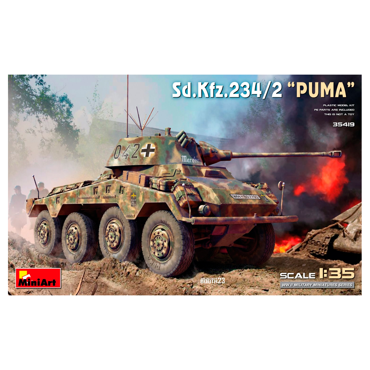 1/35 Sd.Kfz.234/2 “Puma»