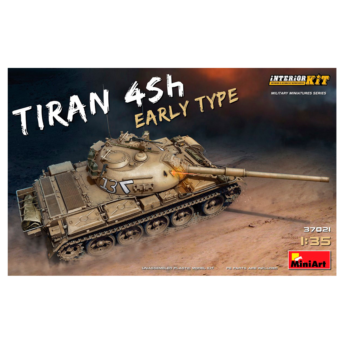 1/35 Tiran 4 Sh Early Type. Interior Kit