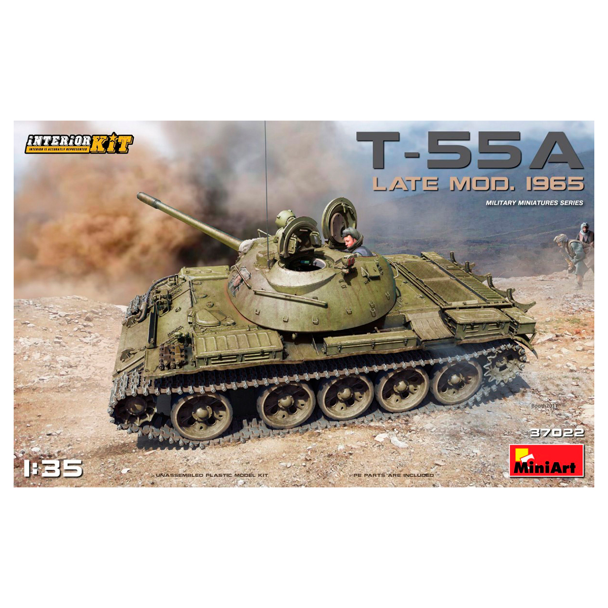 1/35 T-55A Late Mod. 1965 Interior Kit