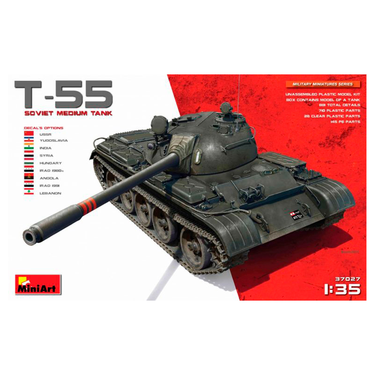 1/35 T-55 Soviet Medium Tank