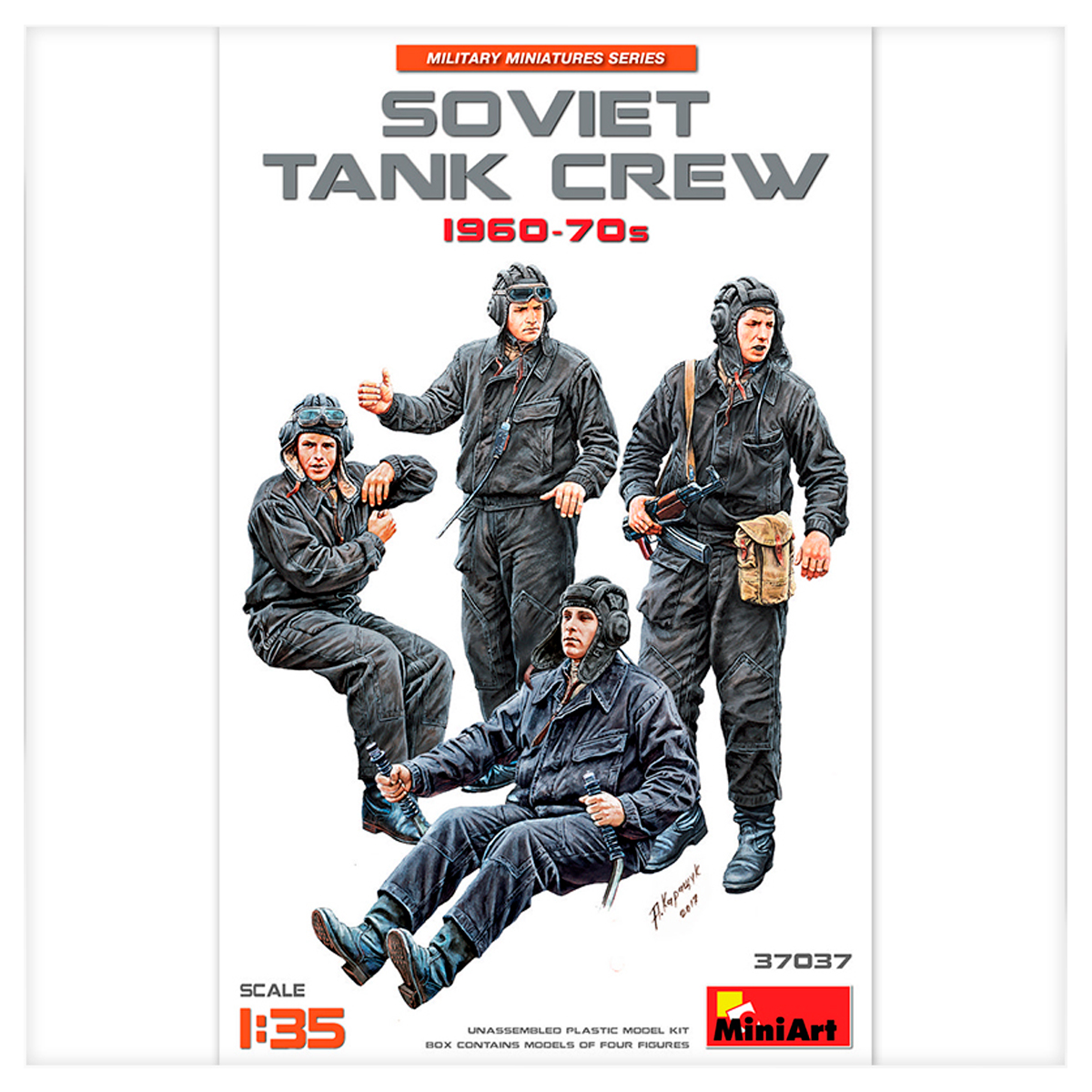 1/35 Soviet Tank Crew 1960-70s