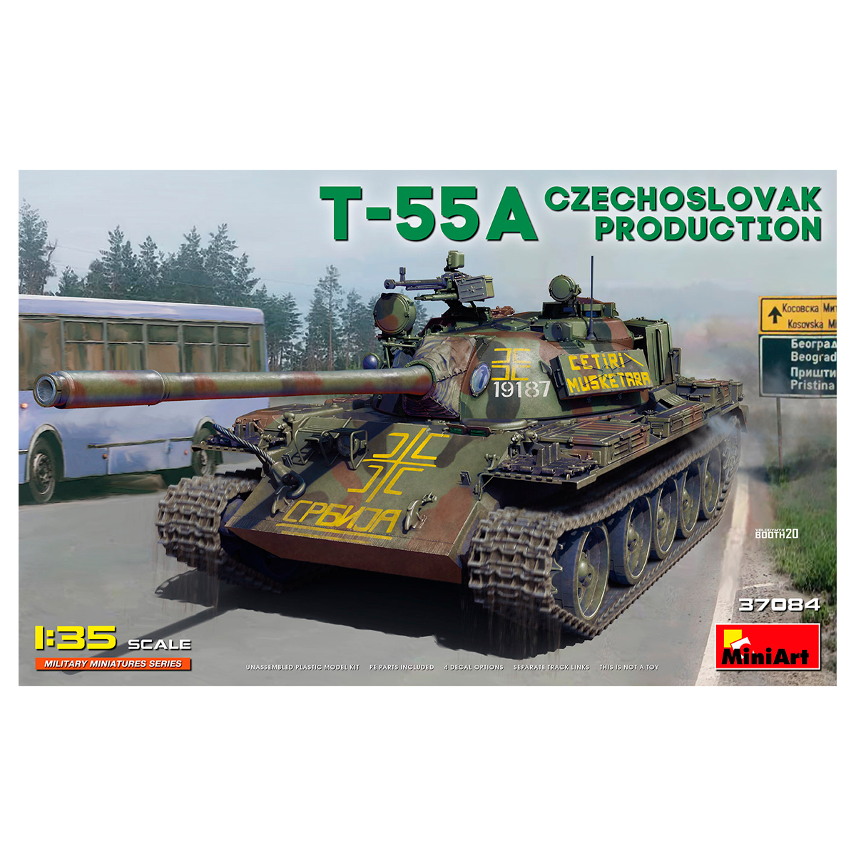 1/35 T-55A Czechoslovak Prod.