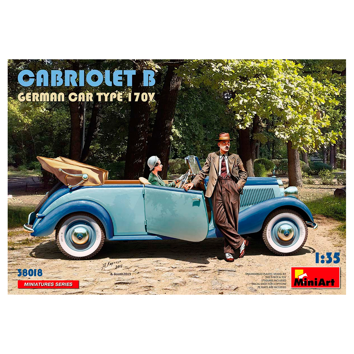 1/35 Cabriolet B German Car Type 170V