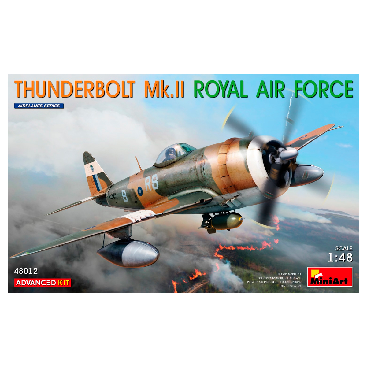 1/48 Thunderbolt Mk.II. Royal Air Force. Advanced Kit