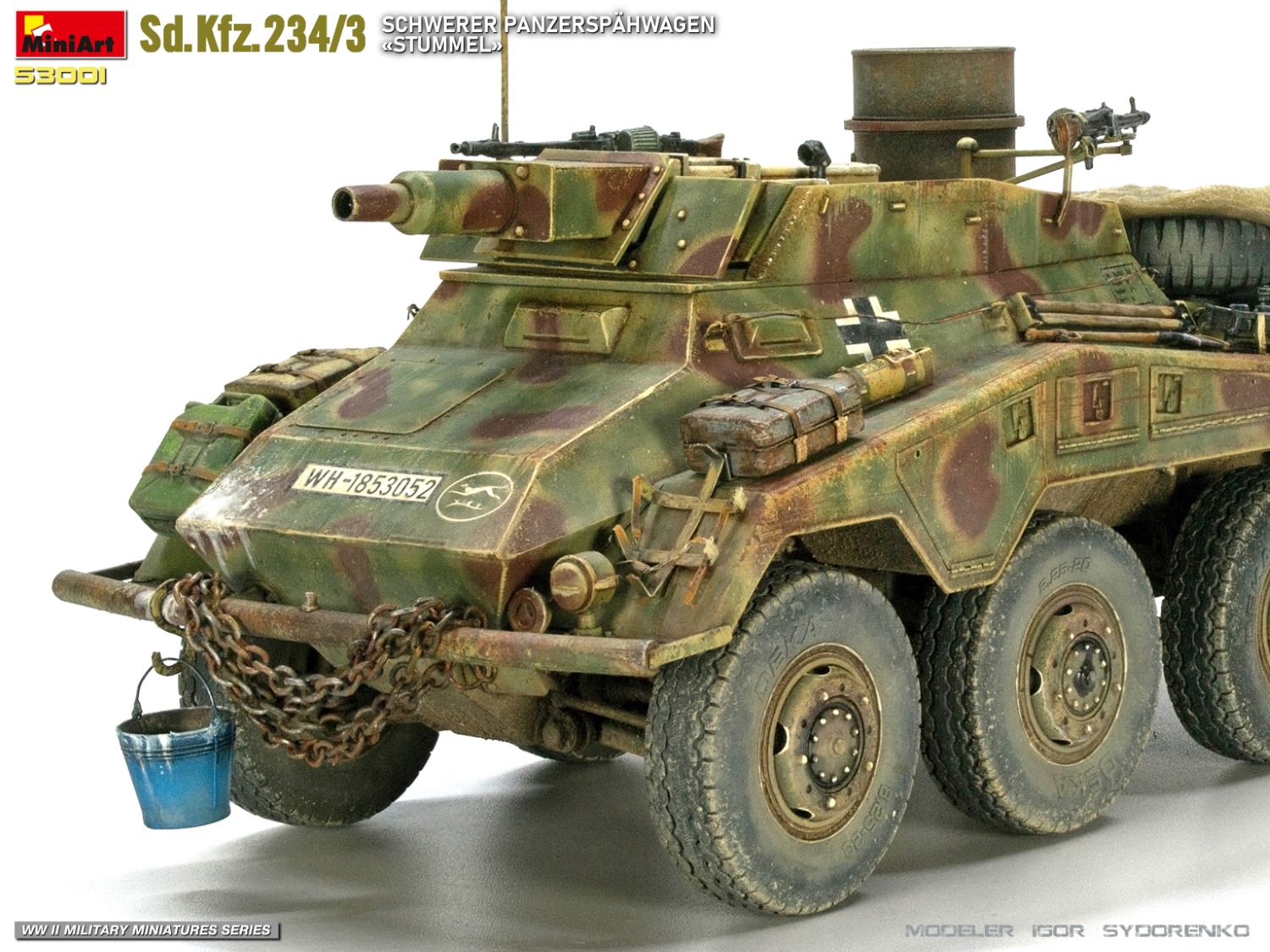 Buy 1 35 Sd Kfz 234 3 Schwerer Panzersp hwagen Stummel Online For47 Buy 1 35 Sd Kfz 234 3 Schwerer Panzersp hwagen Stummel Online For47
