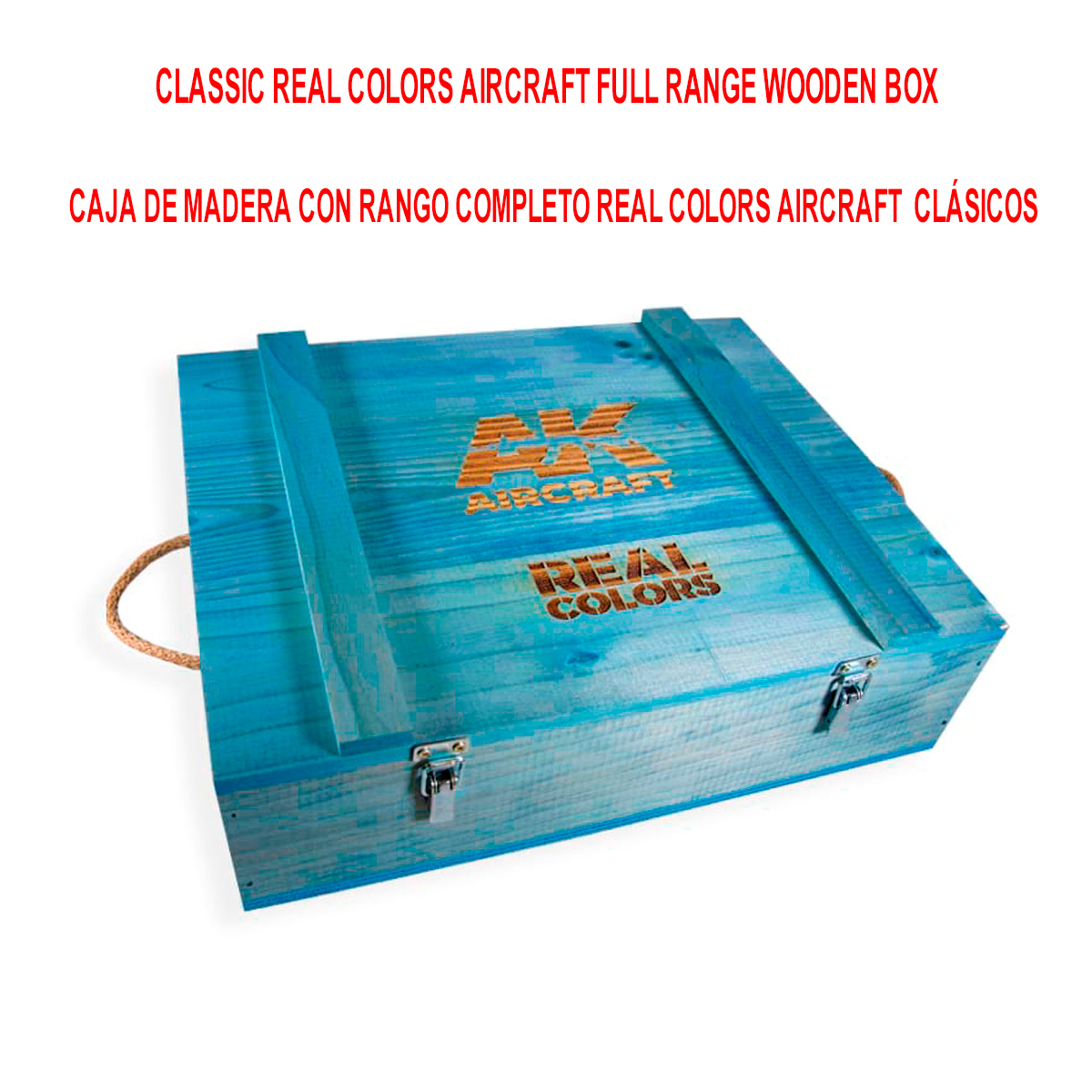 WOODEN TRANSPORT BOX – Full Range Classic Real Colors AIR