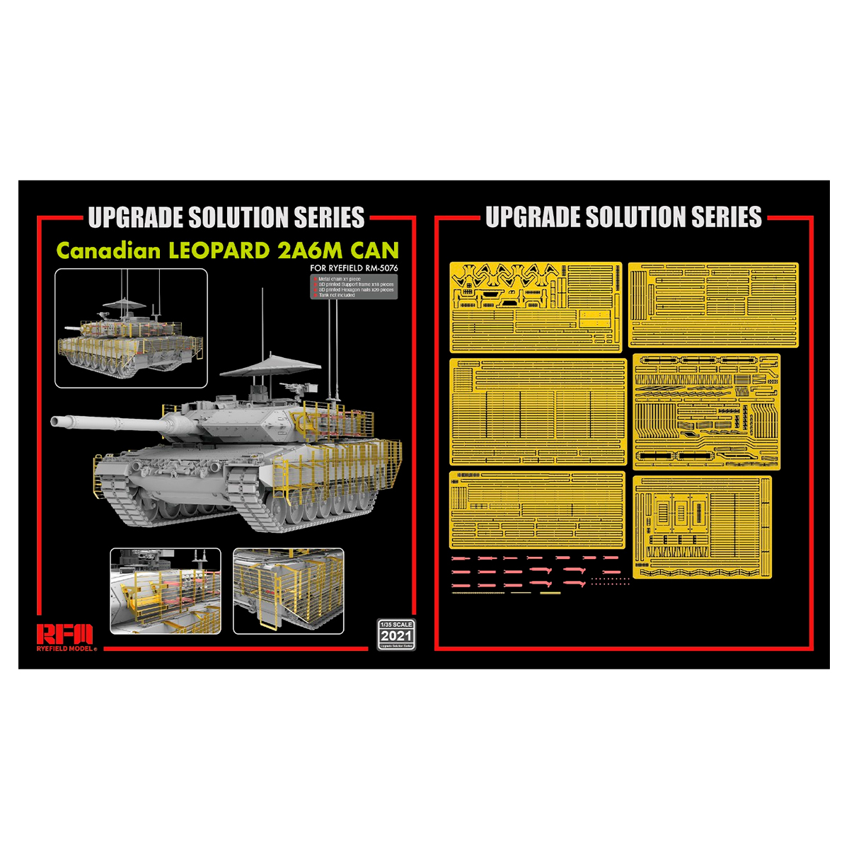 The Upgrade Solution Series for Canadian Leopard 2A6M 1/35