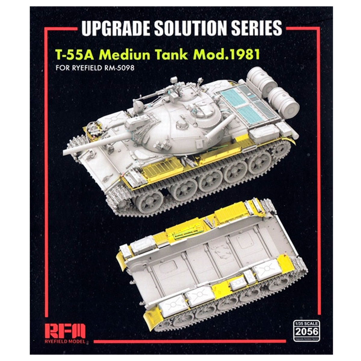 The Upgrade Solution Series for T-55A Medium Tank Mod. 1981 1/35 #2