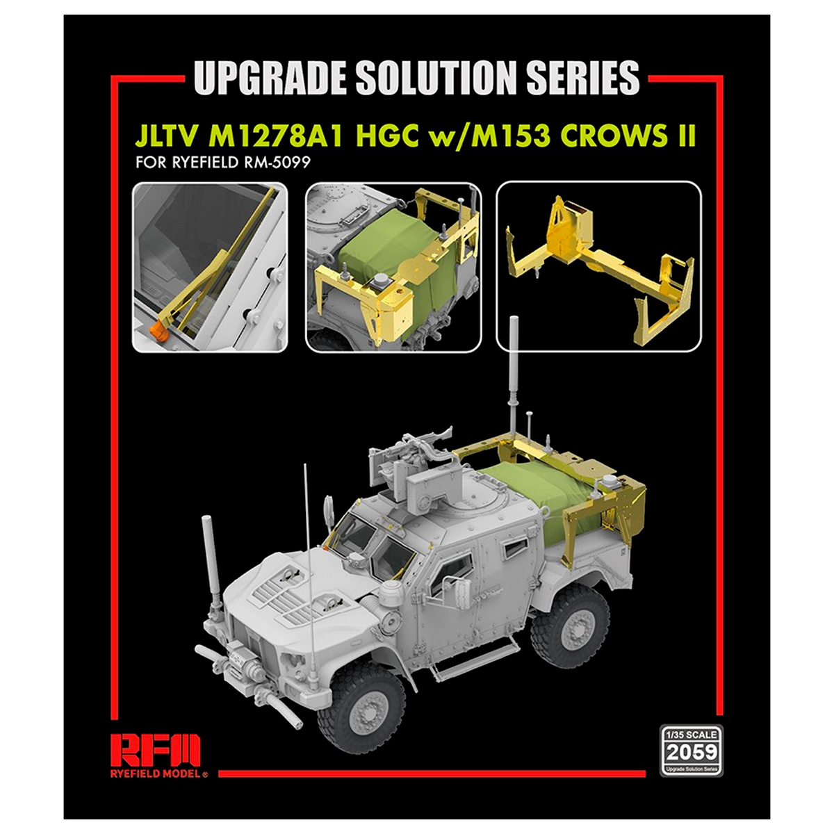 The Upgrade Solution Series JLTV M1278A1 HGC 1/35