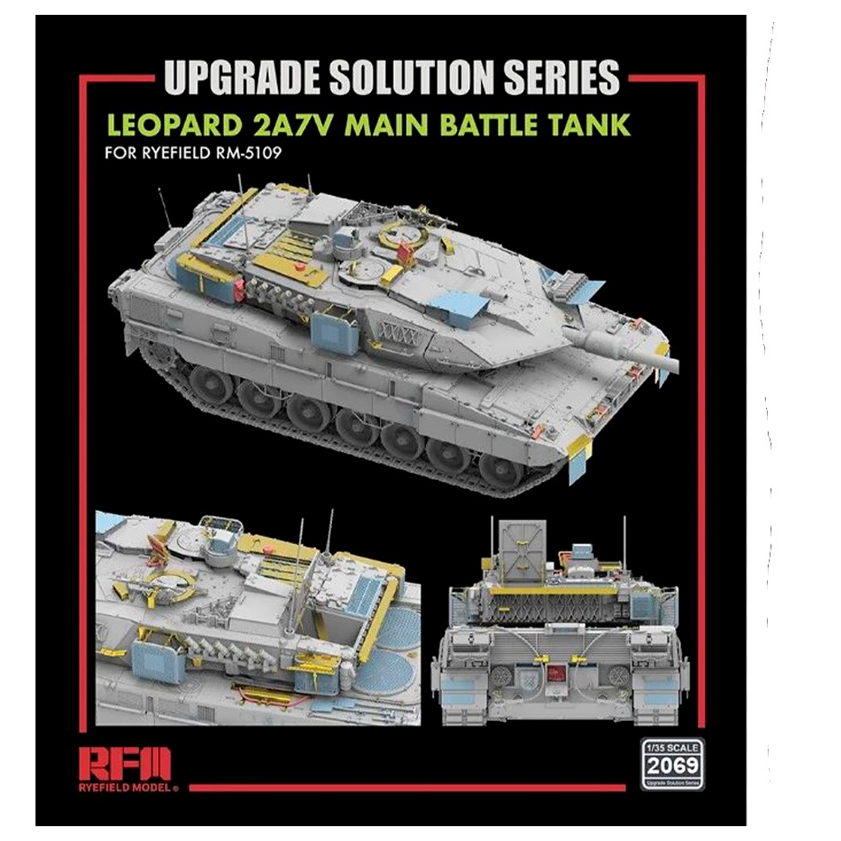 The Upgrade Solution Series for German MBT Leopard 2A7 #2 1/35