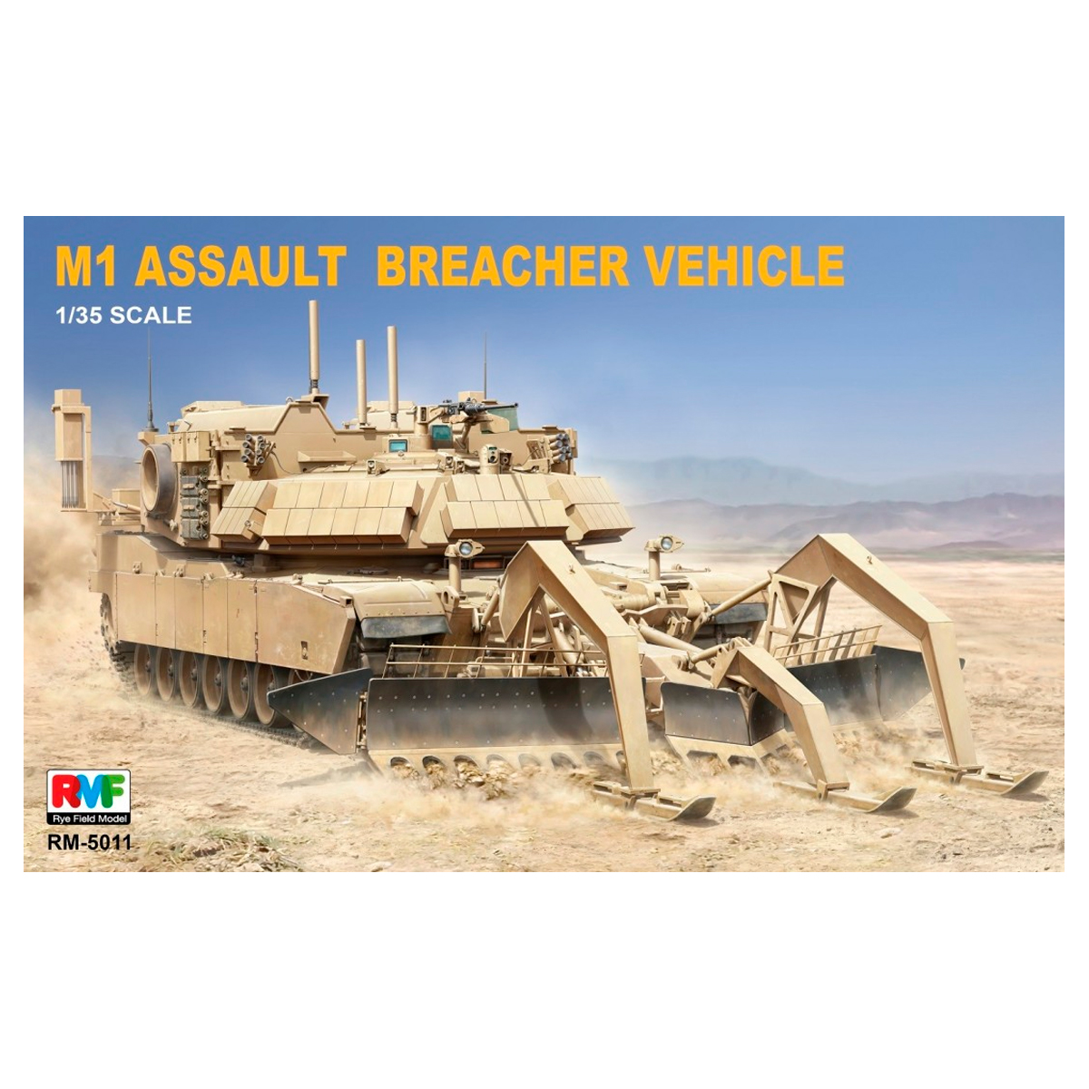 1/35 M1 Assault Breacher Vehicle (ABV) – M1150 with Mine Plow