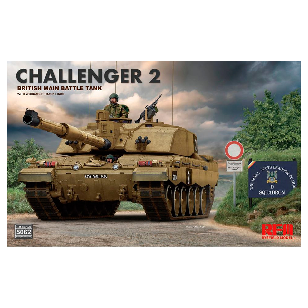 Challenger 2 British Main Battle Tank 1/35