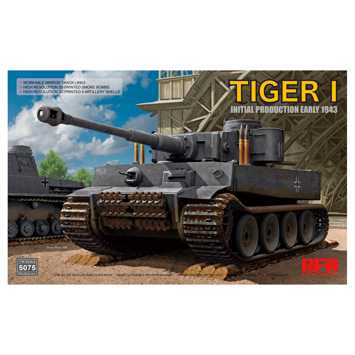 1/35 Tiger I #100 initial production early 1943