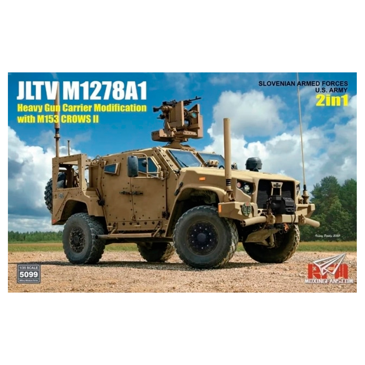 JLTV M1278A1 Heavy Gun Carrier Mod. 1/35