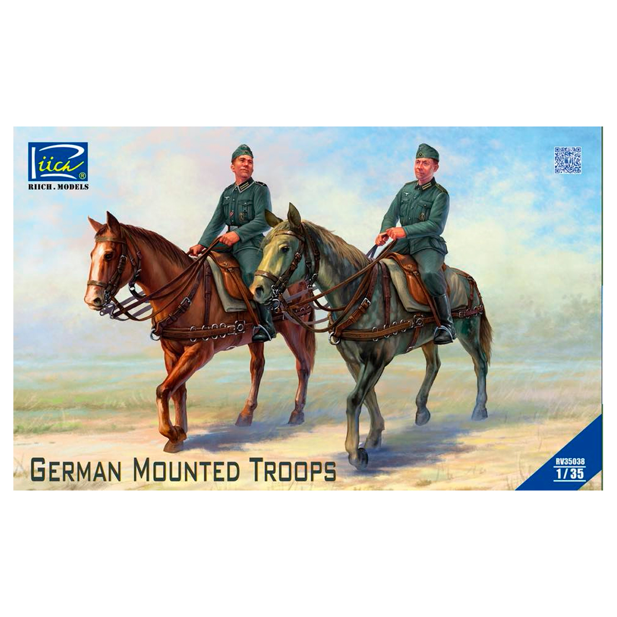 German Mounted Troops 1/35