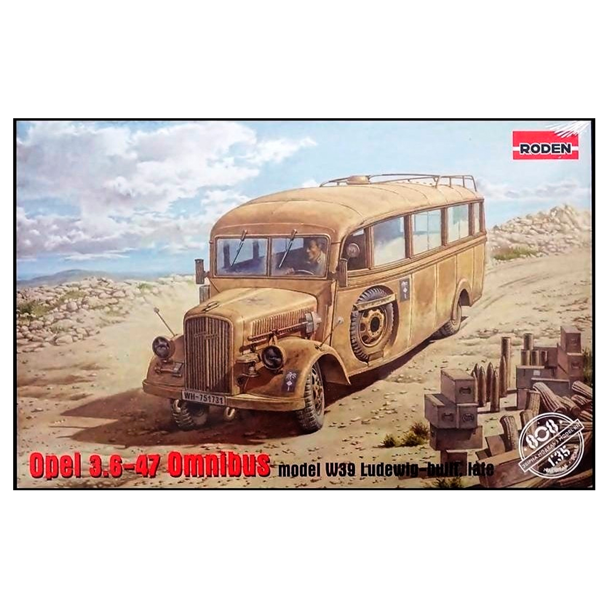 1/35 Opel 3.6–47 Omnibus model W39 Ludewig built, late