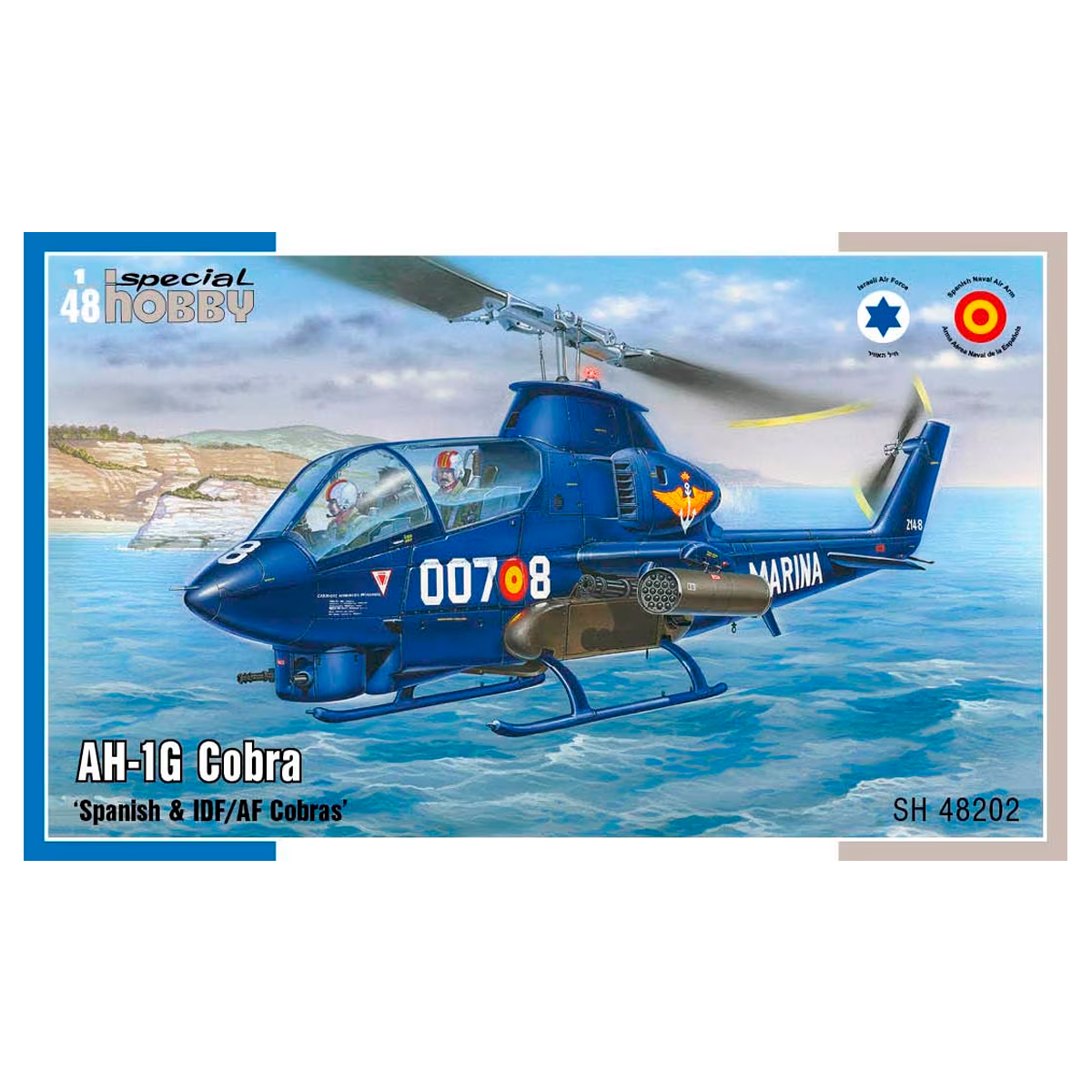 1/48 AH-1G Cobra Spanish & IDF/AF Cobras