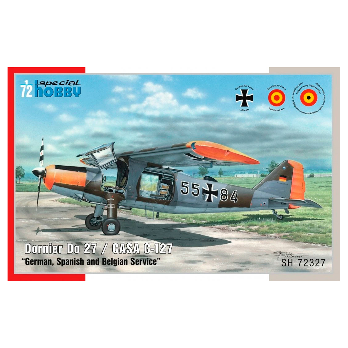 1/72 Dornier Do 27 / CASA C-127 “German, Spanish and Belgian Service”