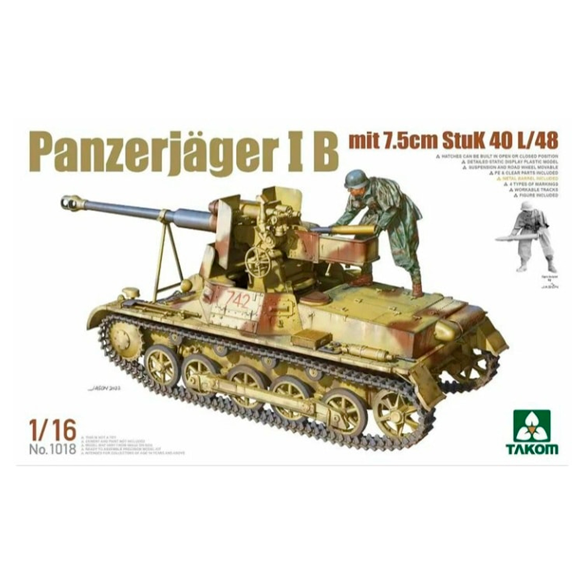 1/16 Panzerjäger IB mit 7.5cm Stuk 40 L/48