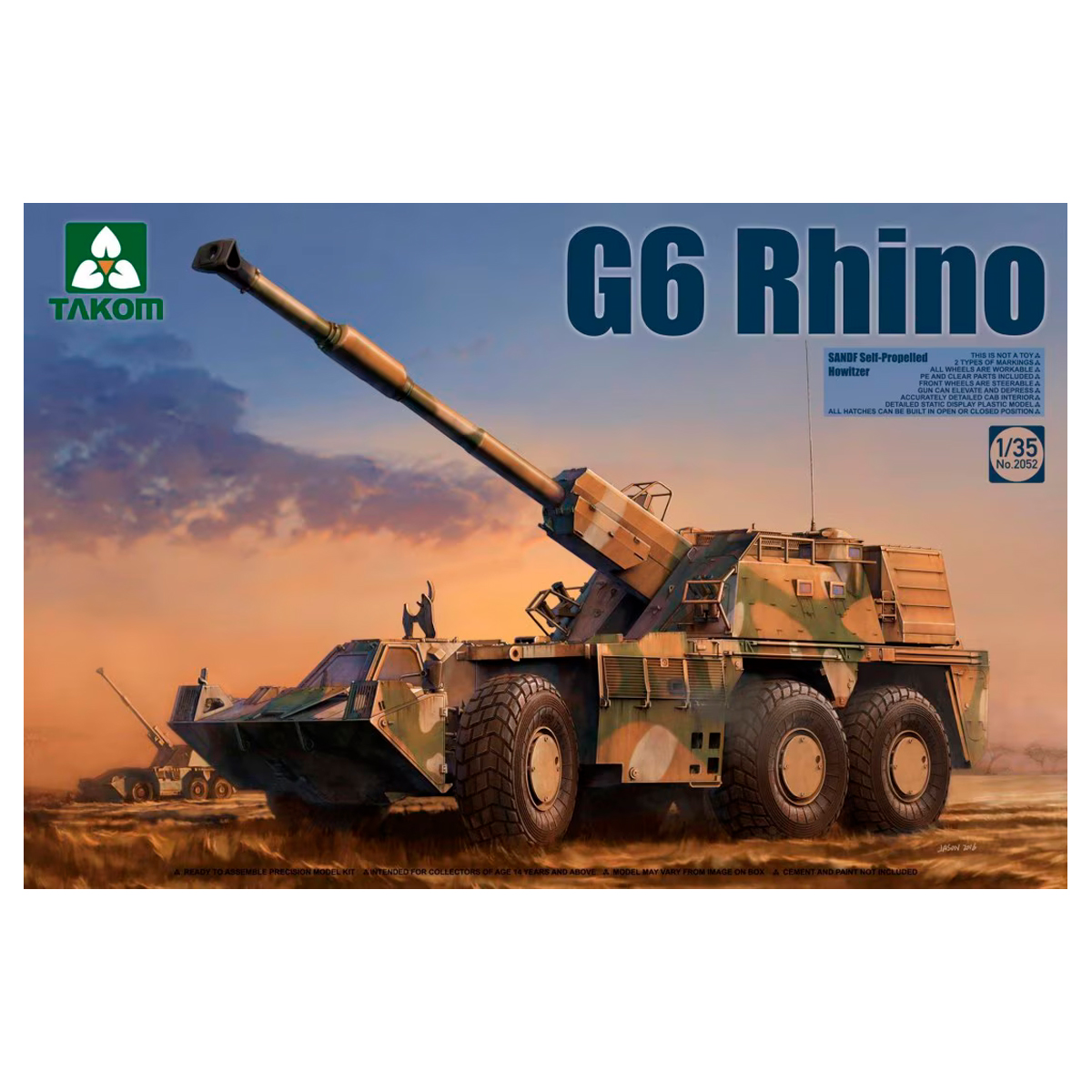 1/35 G6 Rhino SANDF Self-Propelled Howitzer