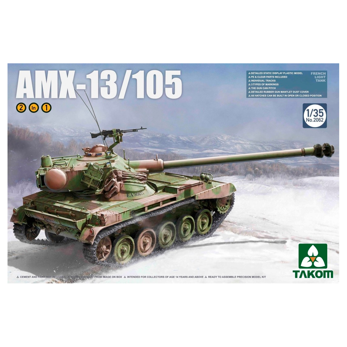 1/35 AMX-13/105 2 in 1