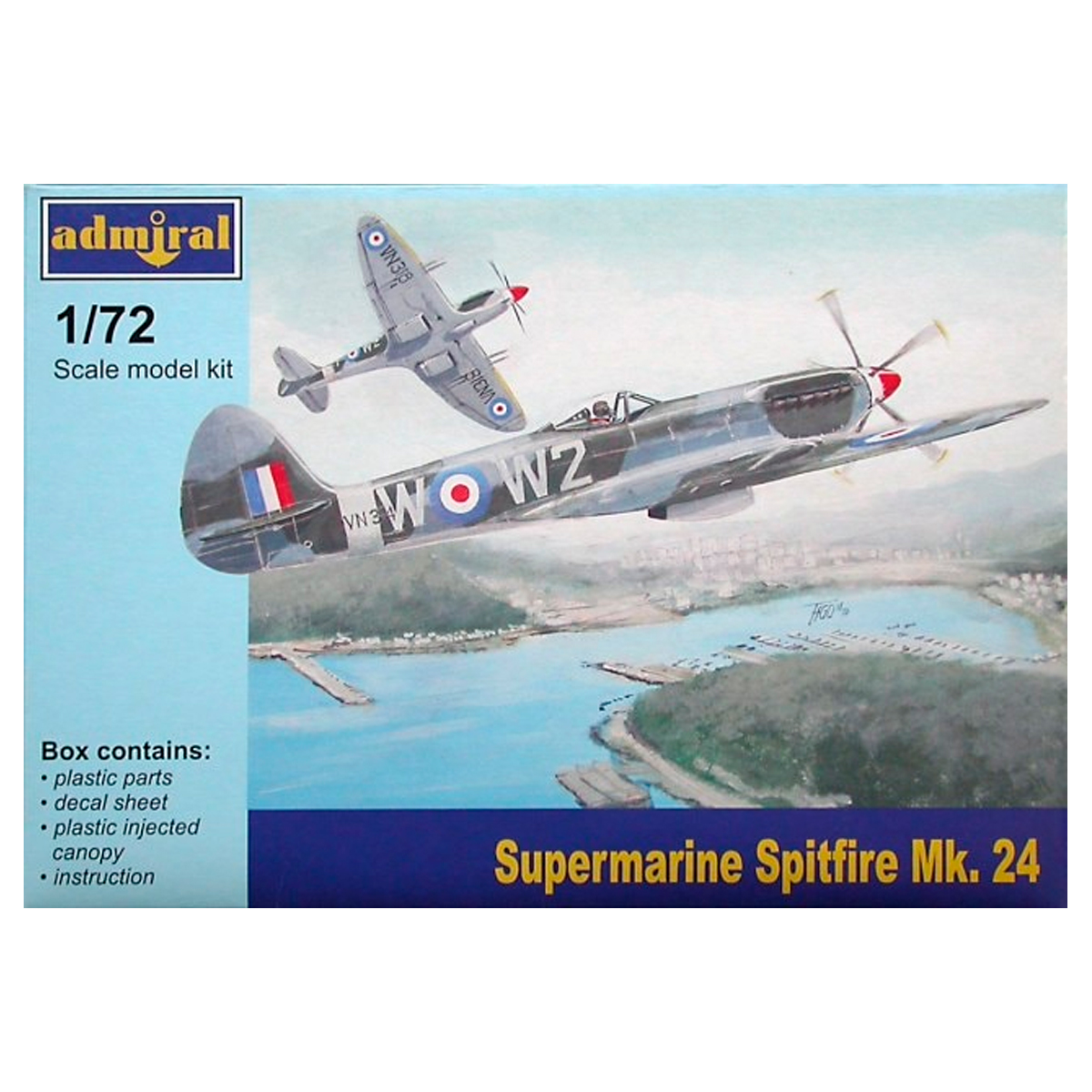 ADMIRAL 1/72 Supermarine Spitfire Mk.24