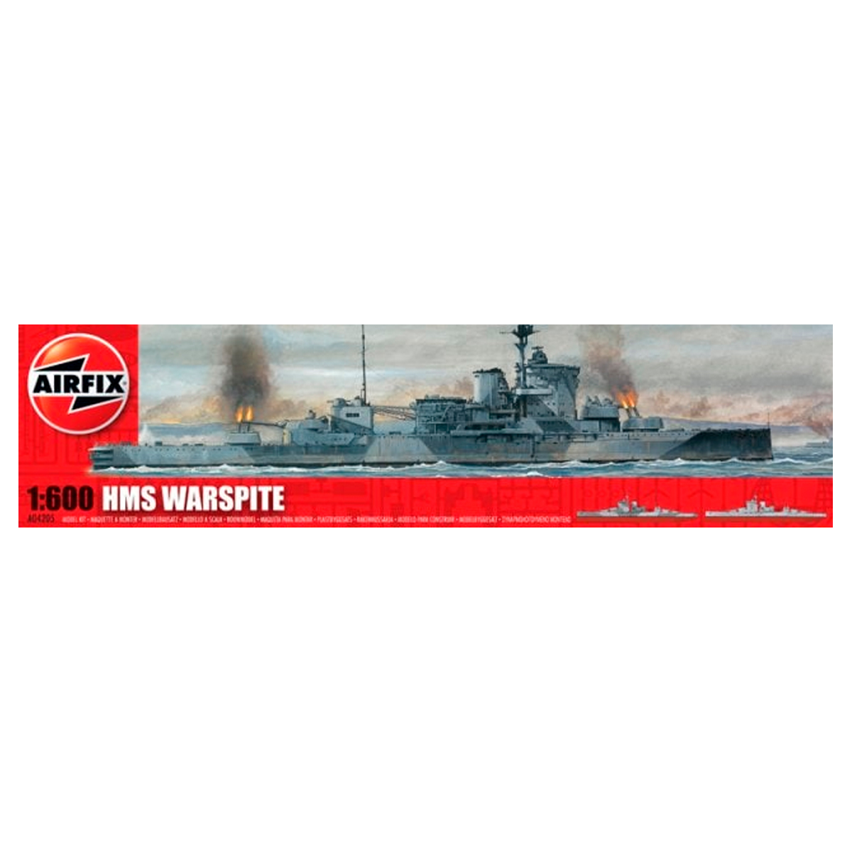 AIRFIX 1/600 HMS Warspite