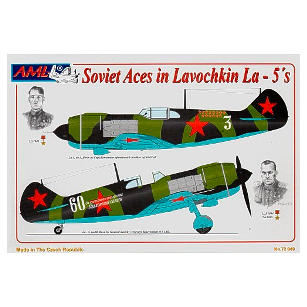 AML 1/72 Soviet Aces in Lavochkin La-5’s