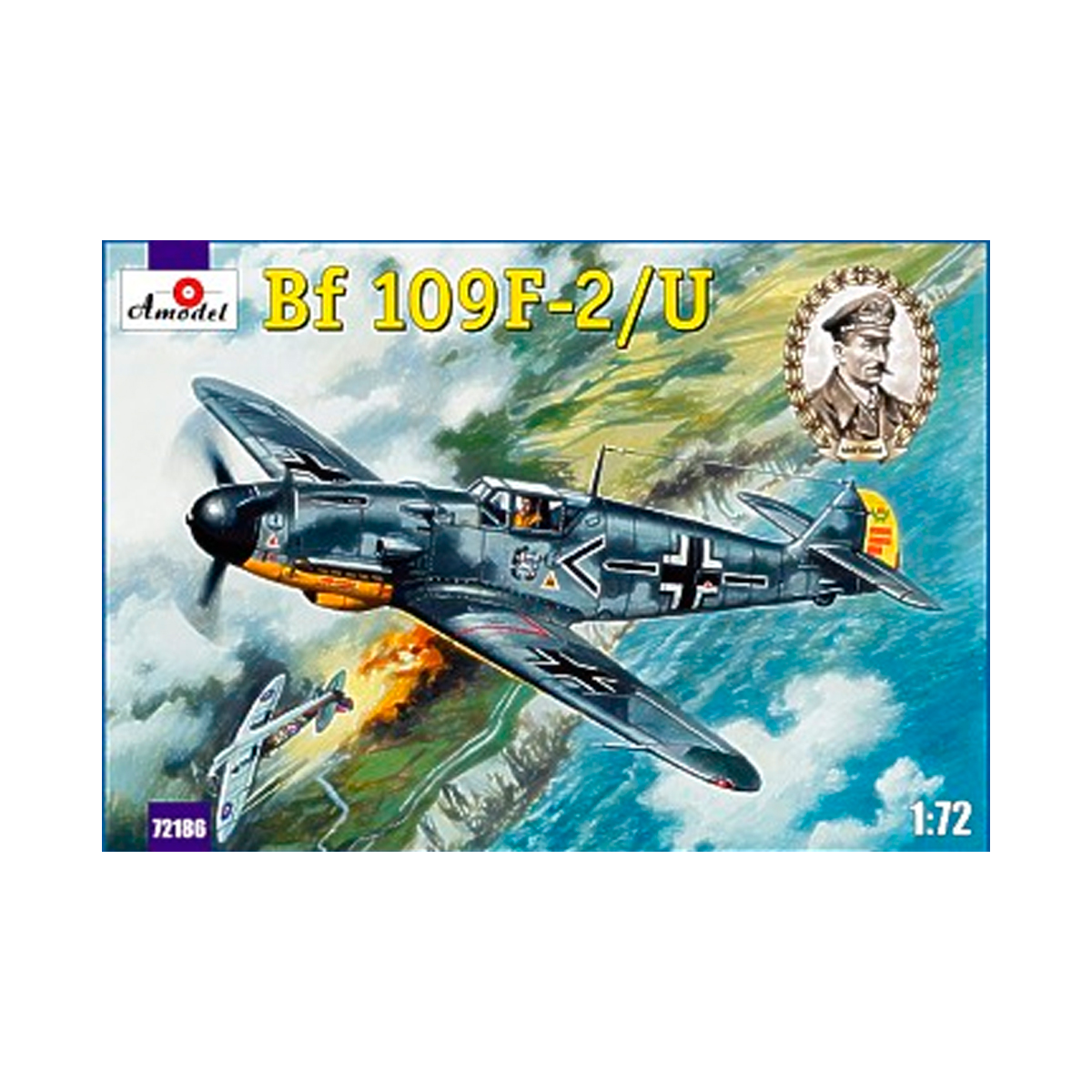 Amodel 1/72 Bf 109F-2/U