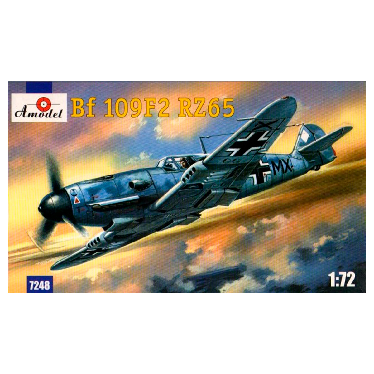 Amodel 1/72 Bf 109F2 RZ65