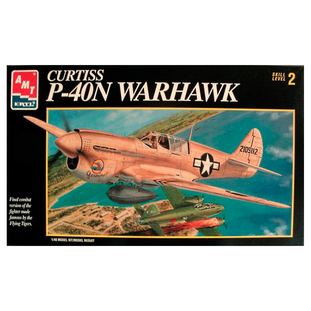 AMT/ERTL 1/48 Curtiss P-40N Warhawk