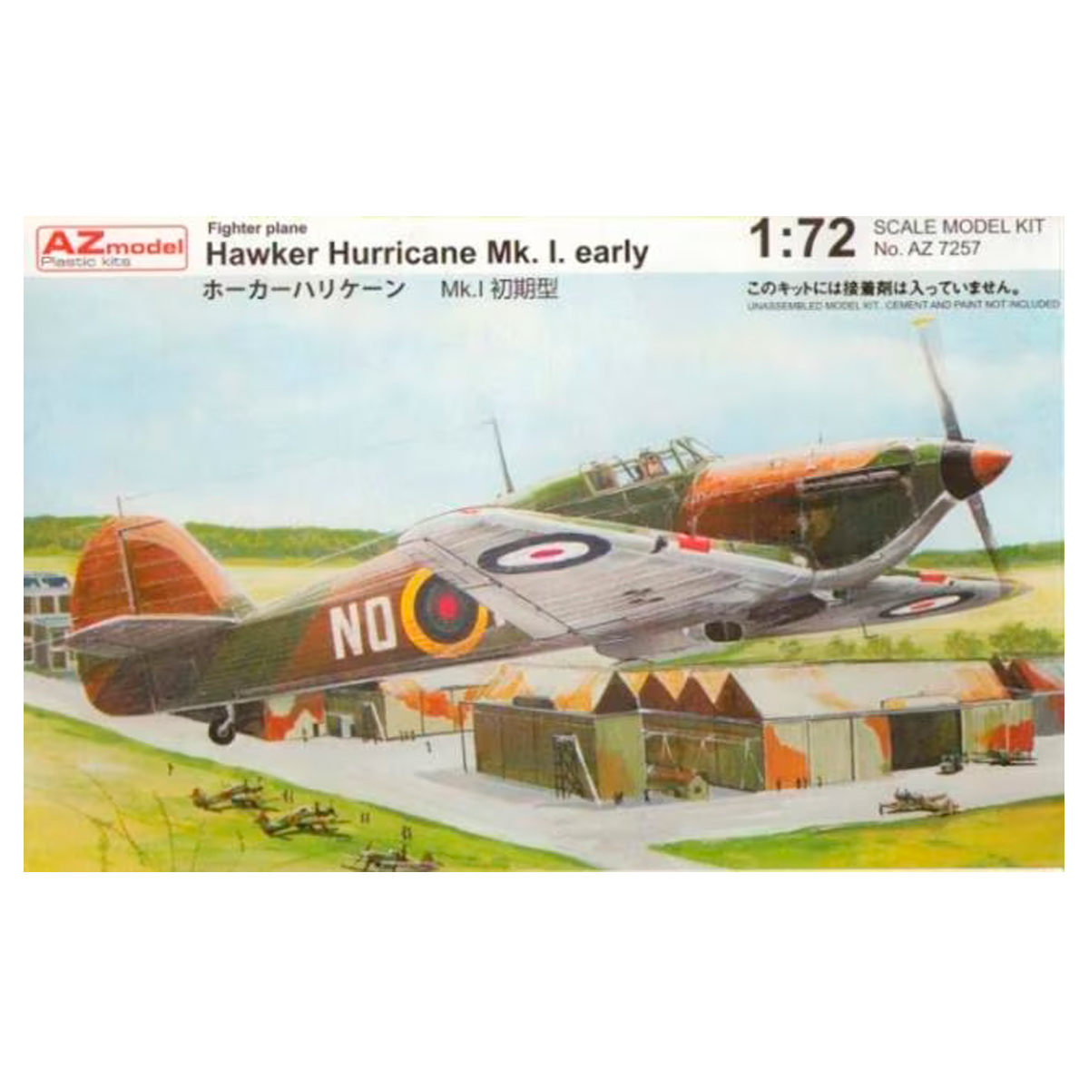 AZ MODEL 1/72 Hawker Hurricane Mk.I early