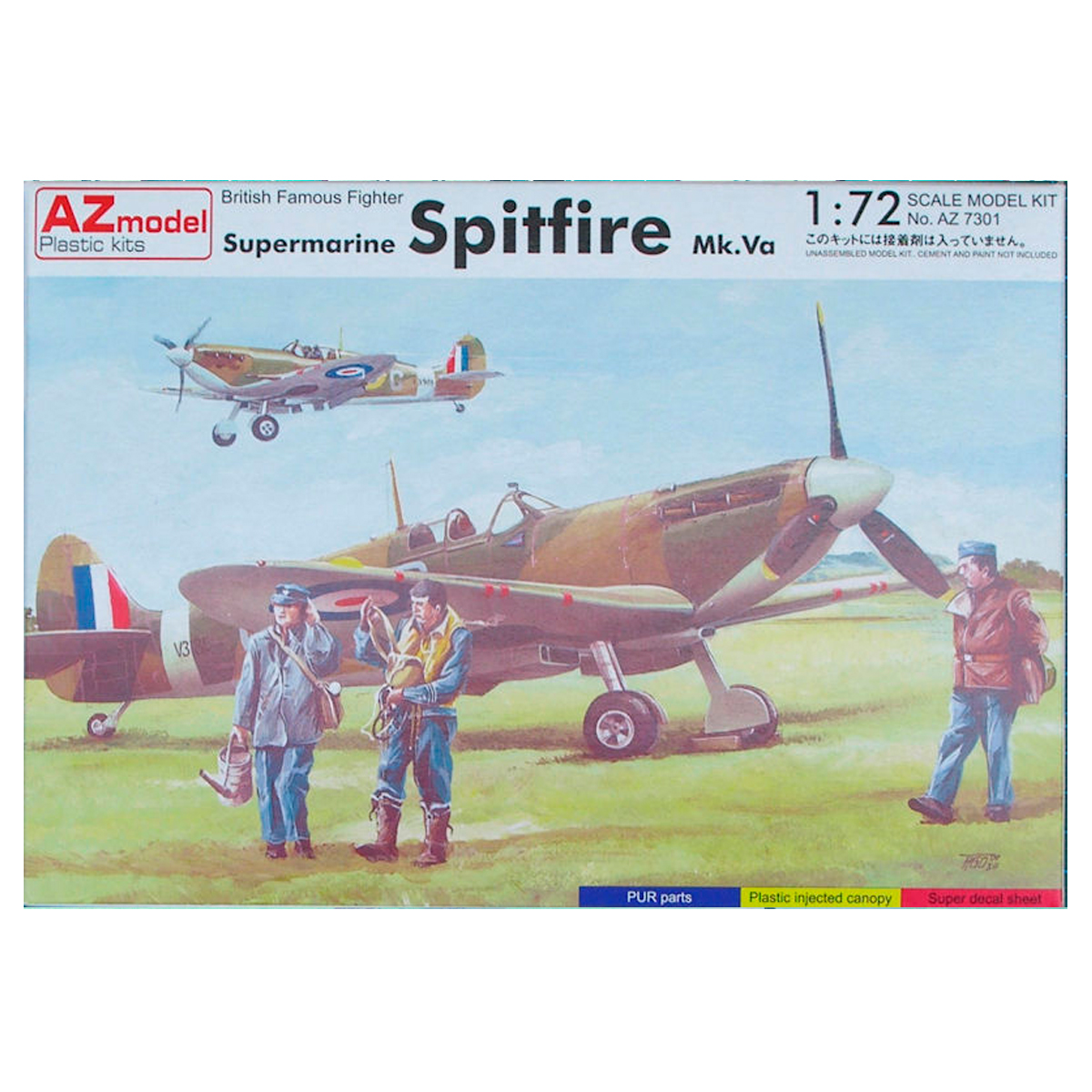 AZ MODEL 1/72 Supermarine Spitfire Mk.Va