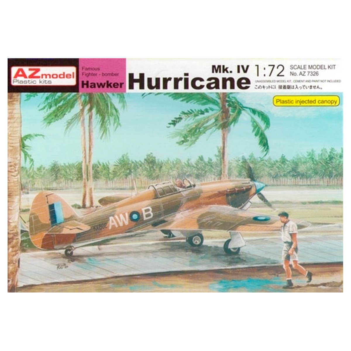 AZ MODEL 1/72 Hawker Hurricane Mk.IV