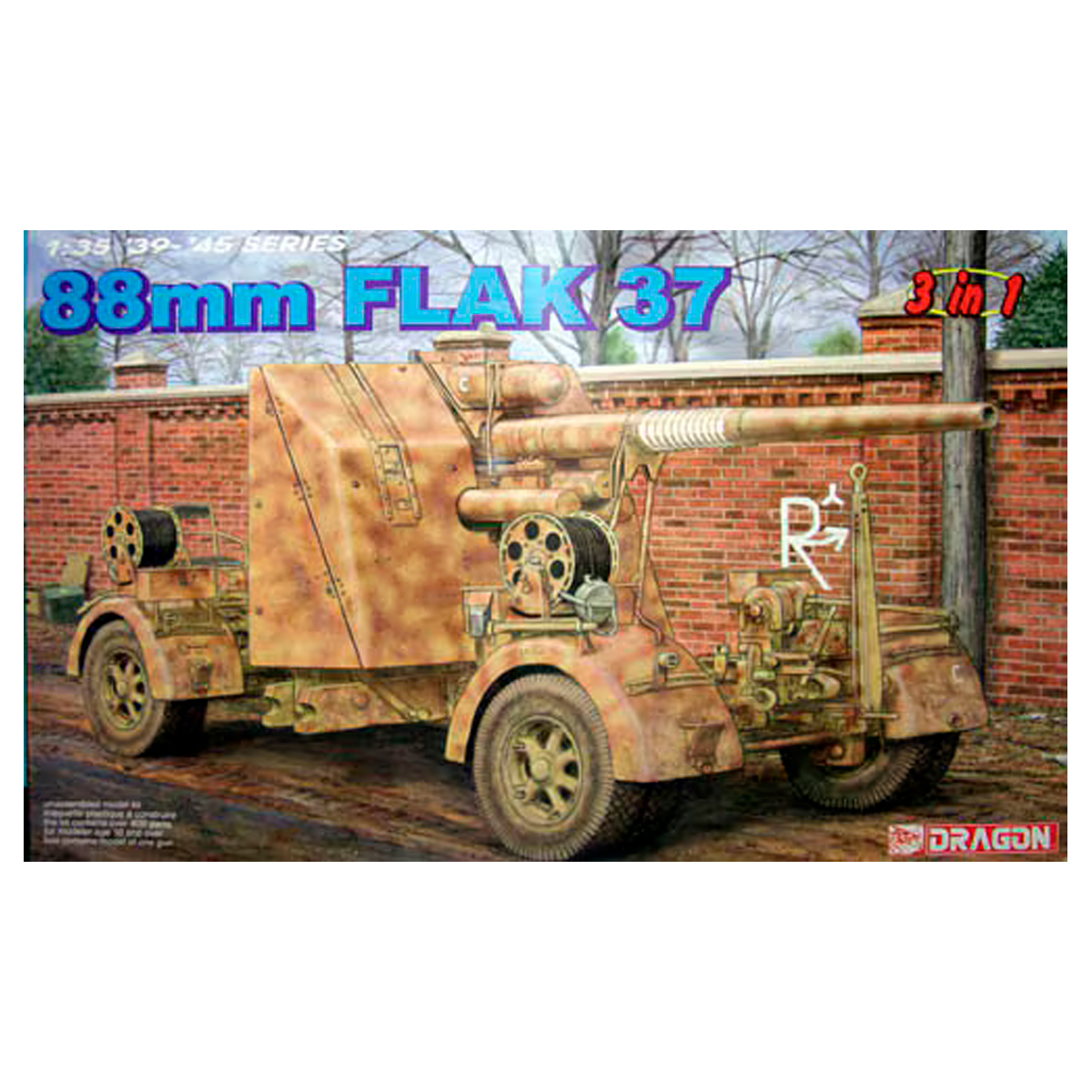 DRAGON 1/35 88mm FLAK 37 ’39-’45 Series