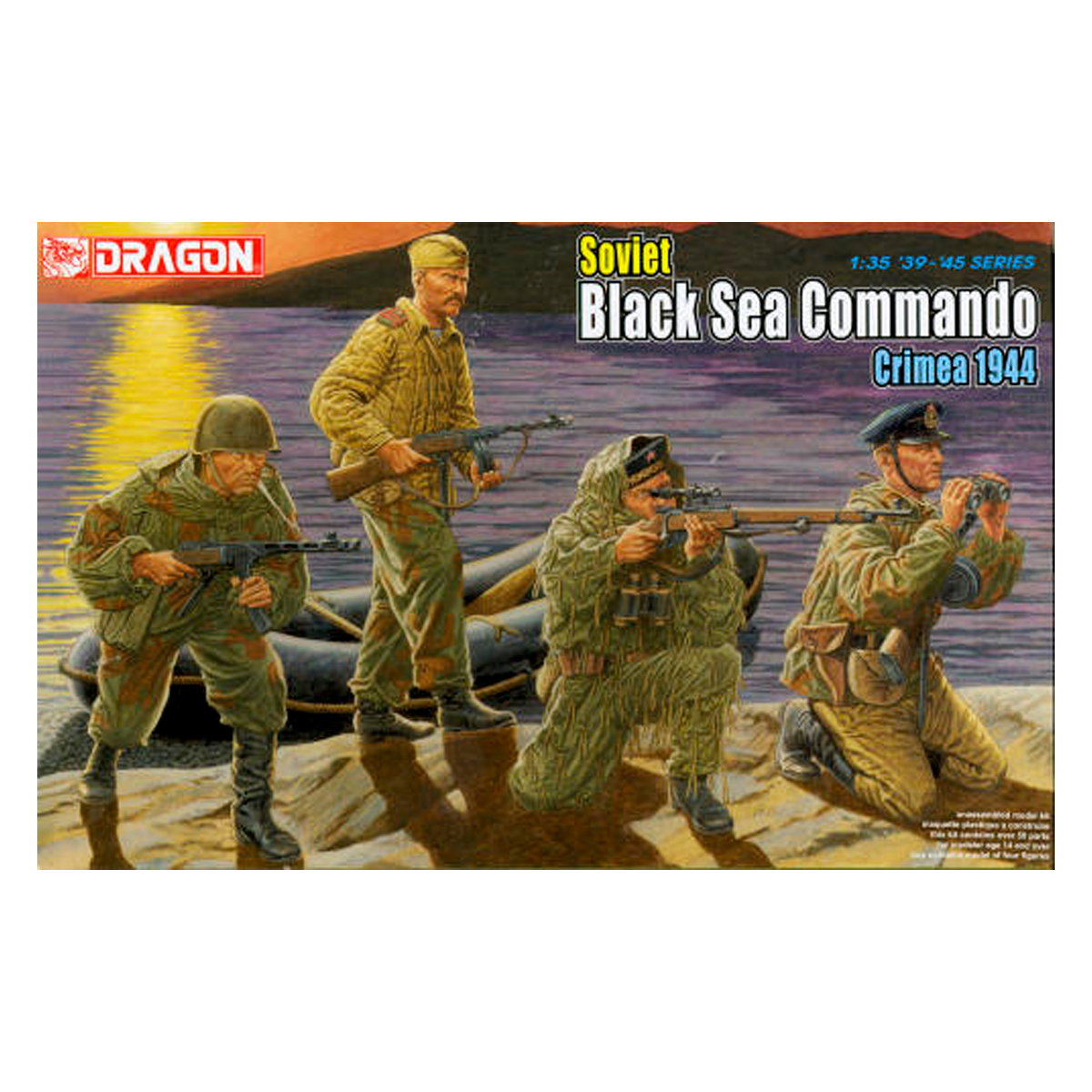 DRAGON 1/35 Soviet Black Sea Commando, Crimea 1944