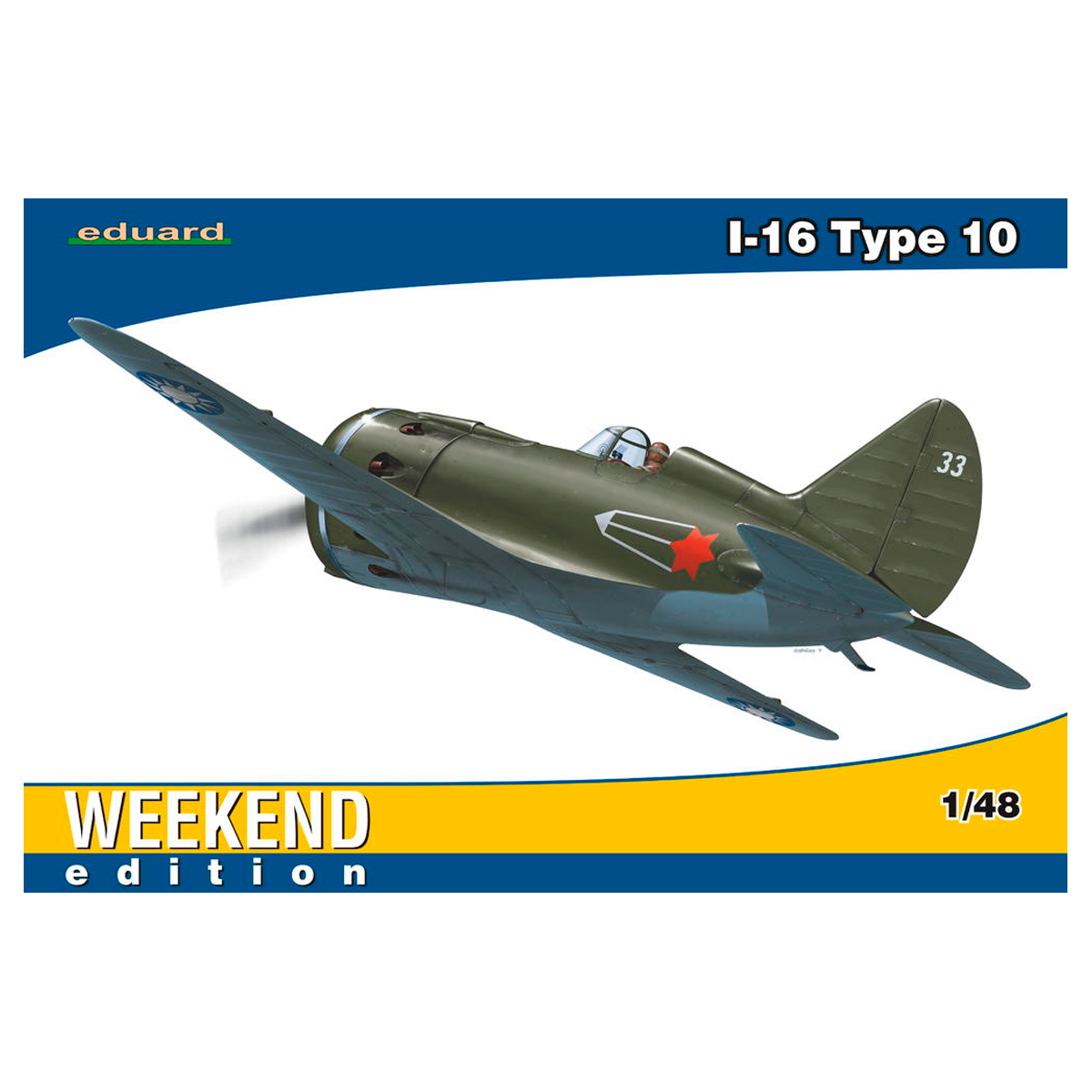 Eduard 1/48 I-16 Type 10 (Weekend Edition)