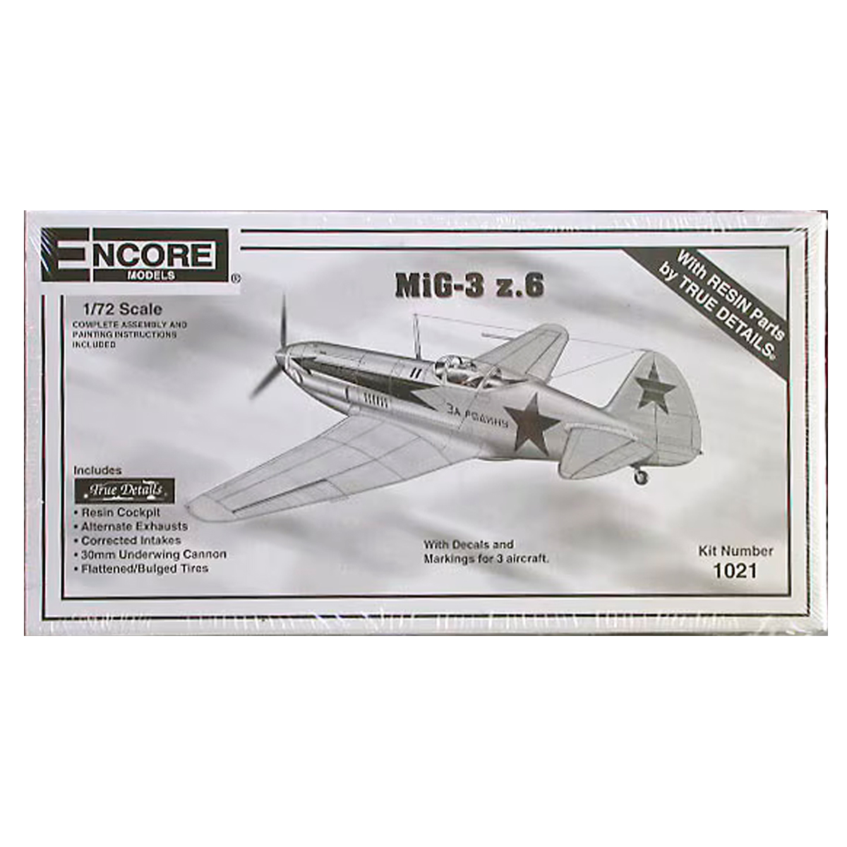 Encore Models 1/72 MiG-3 z.6