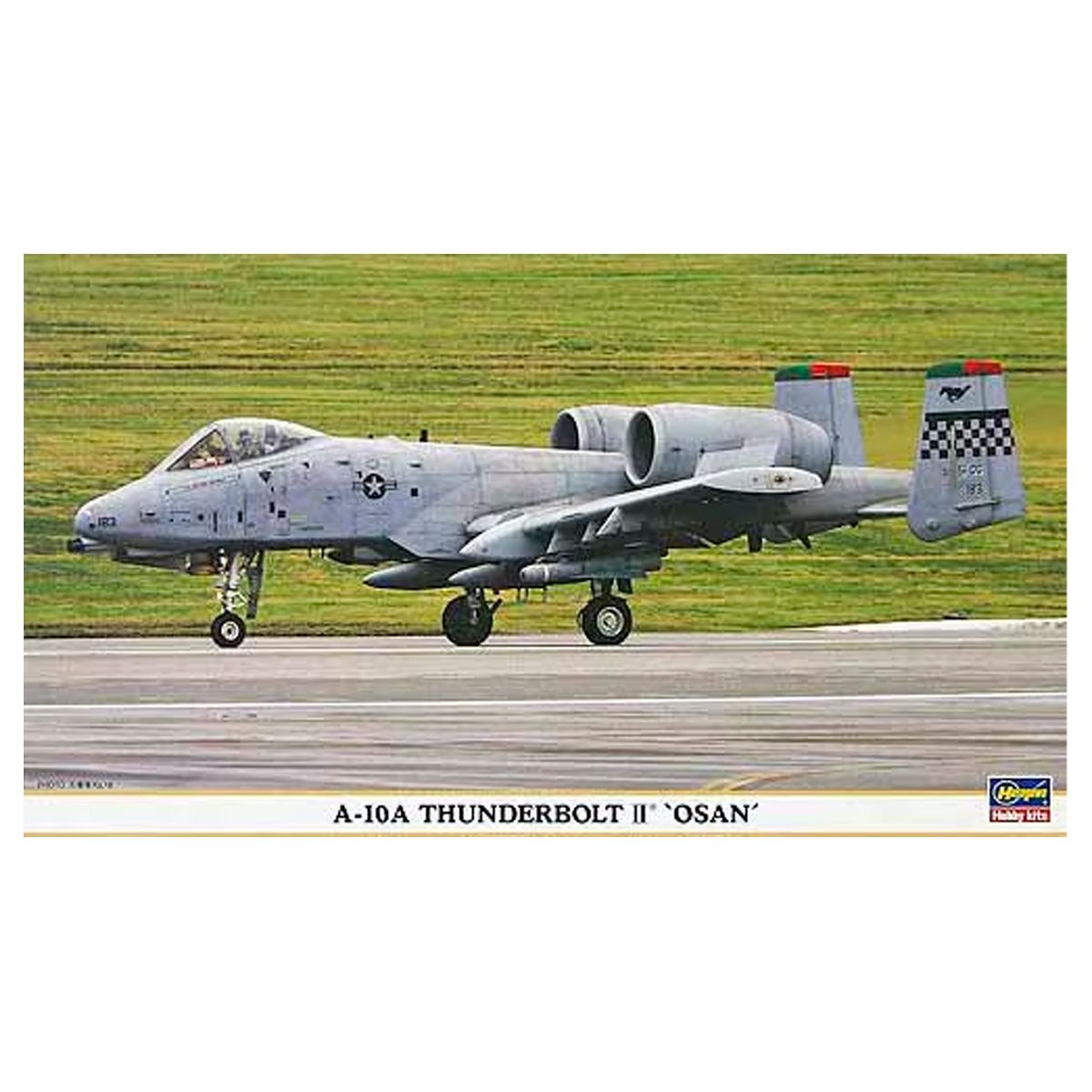 HASEGAWA 1/72 A-10A Thunderbolt II `OSAN´