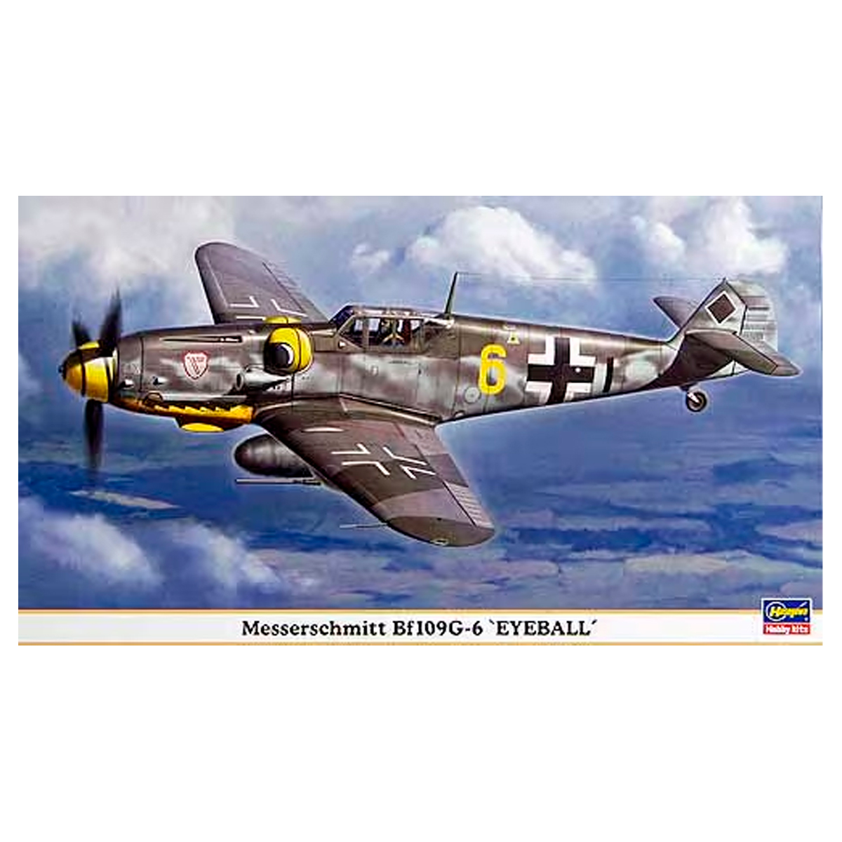 HASEGAWA 1/48 Messerschmitt Bf109G-6 `Eyeball´