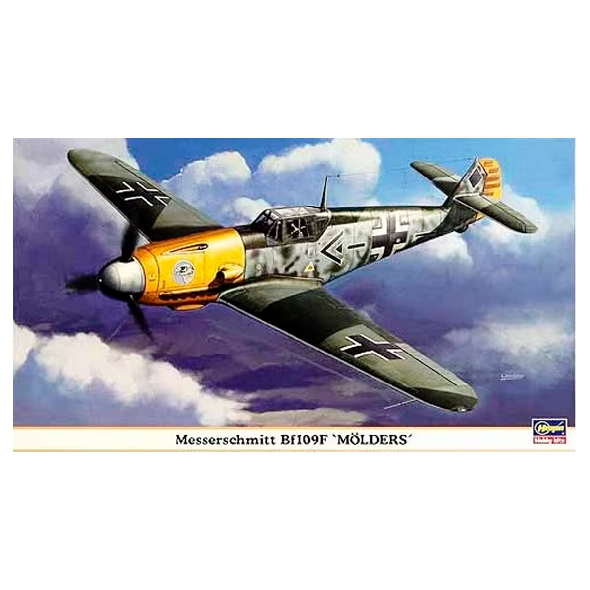 HASEGAWA 1/48 Messerschmitt Bf109F `Mölders´